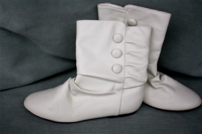 really white boots