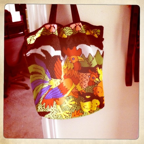 rooster tote
